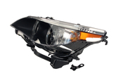BMW Bi-Xenon Headlight Assembly Left - Hella 63127166119