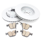 BMW Brake Kit - Zimmermann/Akebono 34211166129KTR2
