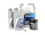 Audi VW 5W40 Synthetic Oil Change Kit V6 - Pentosin/Mann 511706