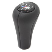 BMW 6-Speed M Leather Shift Knob - Genuine BMW 25117896884