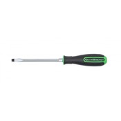 Slotted Green Dual Material Screwdriver with Hex Bolster - Gearwrench 82694