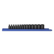 14 Pc. 1/4" Drive 6 Point Standard Impact Metric Socket Set - Gearwrench 84907