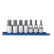 7 Pc. 1/2" Drive Hex Bit Metric Socket Set - Gearwrench 80720
